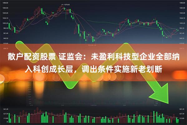散户配资股票 证监会：未盈利科技型企业全部纳入科创成长层，调出条件实施新老划断